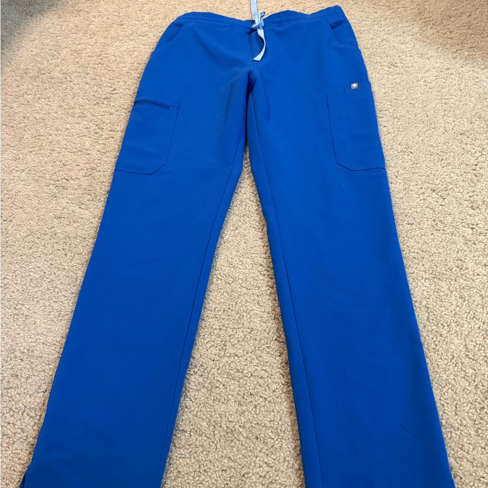 Figs Women's Royal Blue Cargo Pants
